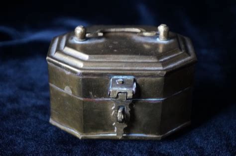 brass box with metal ball with handle|Brass Jewelry Box Handle .